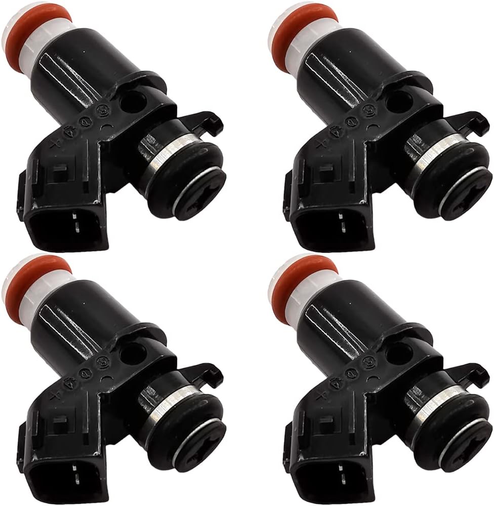 4Pcs 16450-MCA-013 16450-MCA-003 Fuel Injectors 4 Holes Disc Engine Replacement For 2001 2002 2003 2004 2005 Honda Goldwing 1800 GL1800 / GL1800 ABS 16450MCA013 16450MCA003