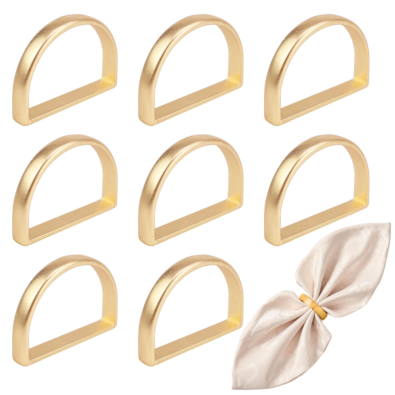 Servilleteros Individuales (Gold, 3.5CM)