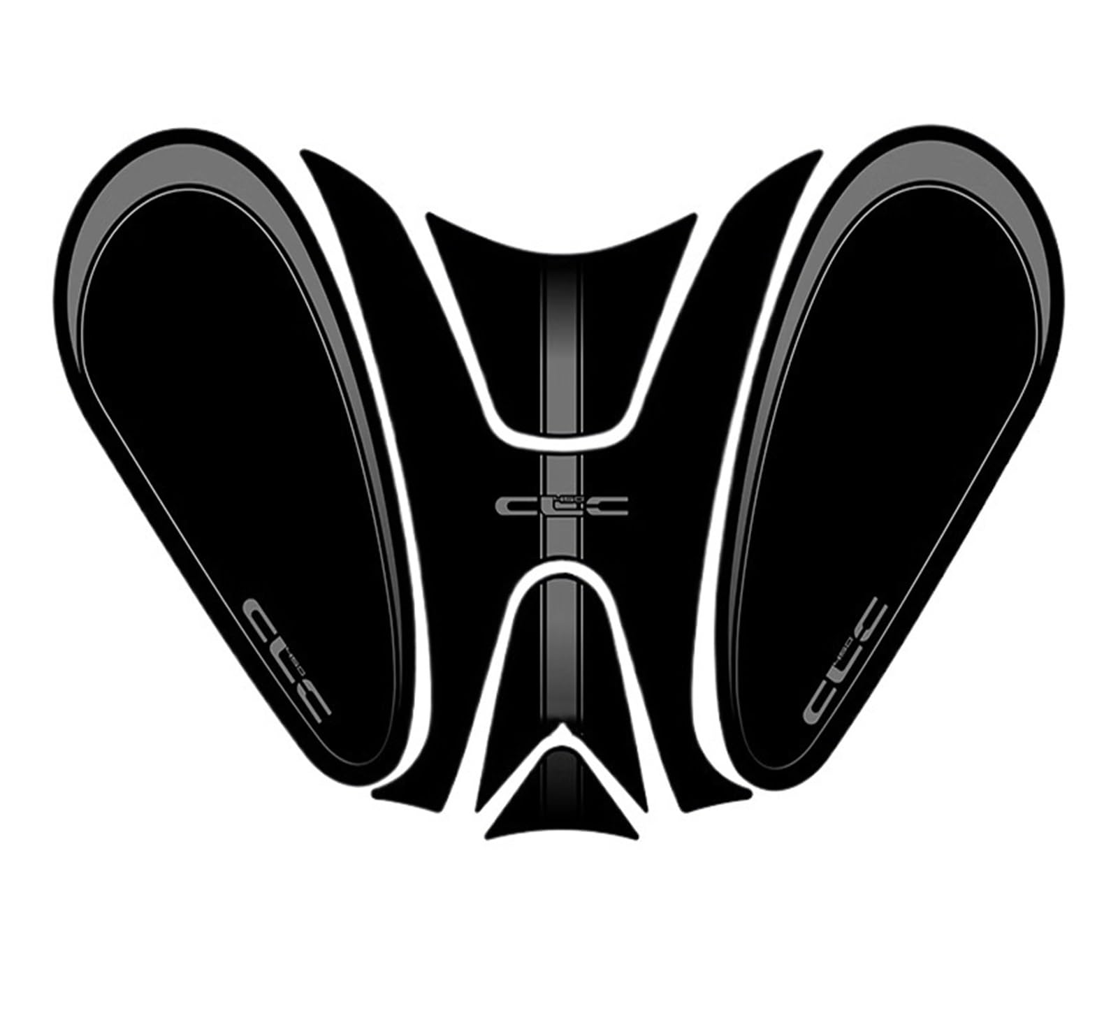 Aufkleber FÜR C&fmoto 450CLC 450 CLC Motorradzubehör Tankpad Gas Kraftstoffaufkleber Moto Aufkleber Emblem Schutz Motorrad Tankgriffe