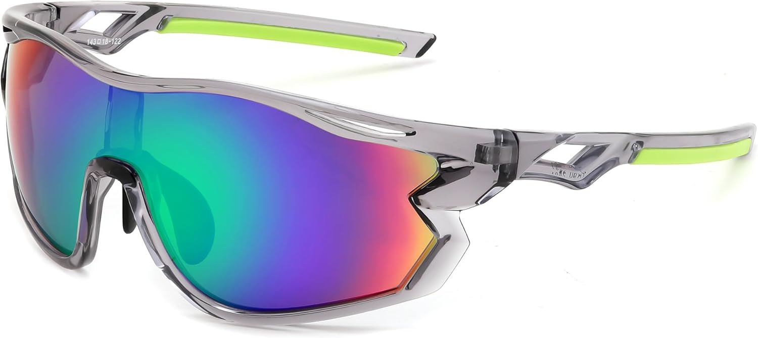 FEISEDY Polarized Sports Sunglasses Men Women UV Protection Cycling Baseball Glasses B4179 - Image 3