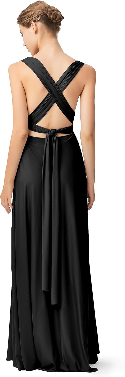 72styles Infinity Dresses for Wedding Guest - Multiway Wrap Maxi Long for Women, Elegant Sexy for Evening Gown, Party, Gala - Image 5