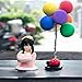 Zenarao Chest Shaking Ornaments, Shake Shake Girl Car Dashboard Decorations, Tide Play Doll Bobbleheads, Kawaii Sexy Action Figurine Beauty, Car Center Console Sculpture