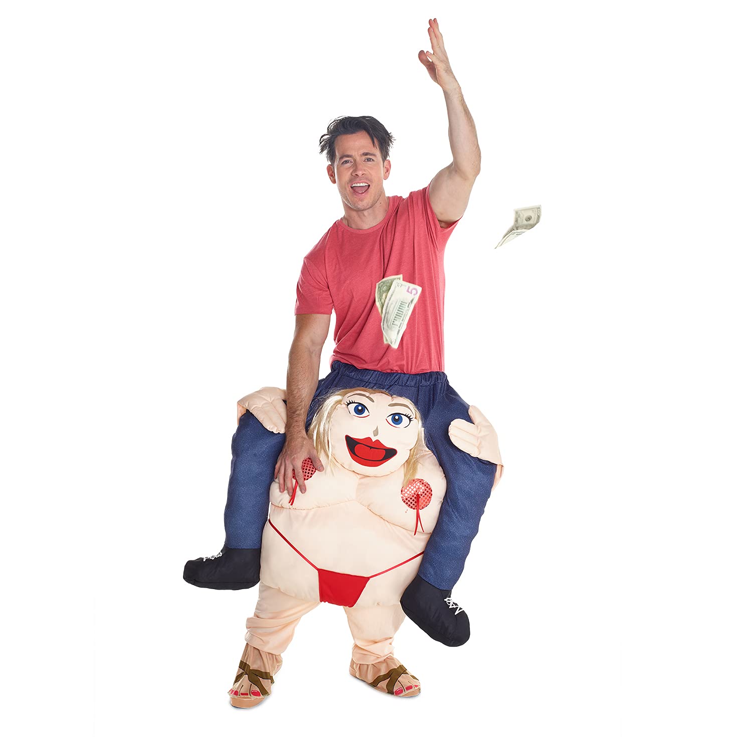 Morph Disfraz Bailarina Polo gorda a Caballito para adultos