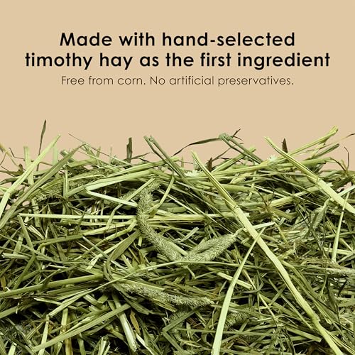 Kaytee Timothy Complete Guinea Pig Food, Made with Timothy Hay, High in Fiber, Supports Dental Health and Digestion, Long-lasting Vitamin C, 9.5 pounds - Image 4