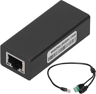 Server Module, 5‑36V Serial Server RS232 to Ethernet Communication Transmission Interface Module Computer Networking, Computer Serial Cables