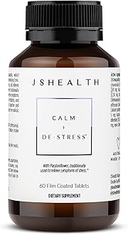 JSHealth Calm + Destress Supplement - 60 Capsules