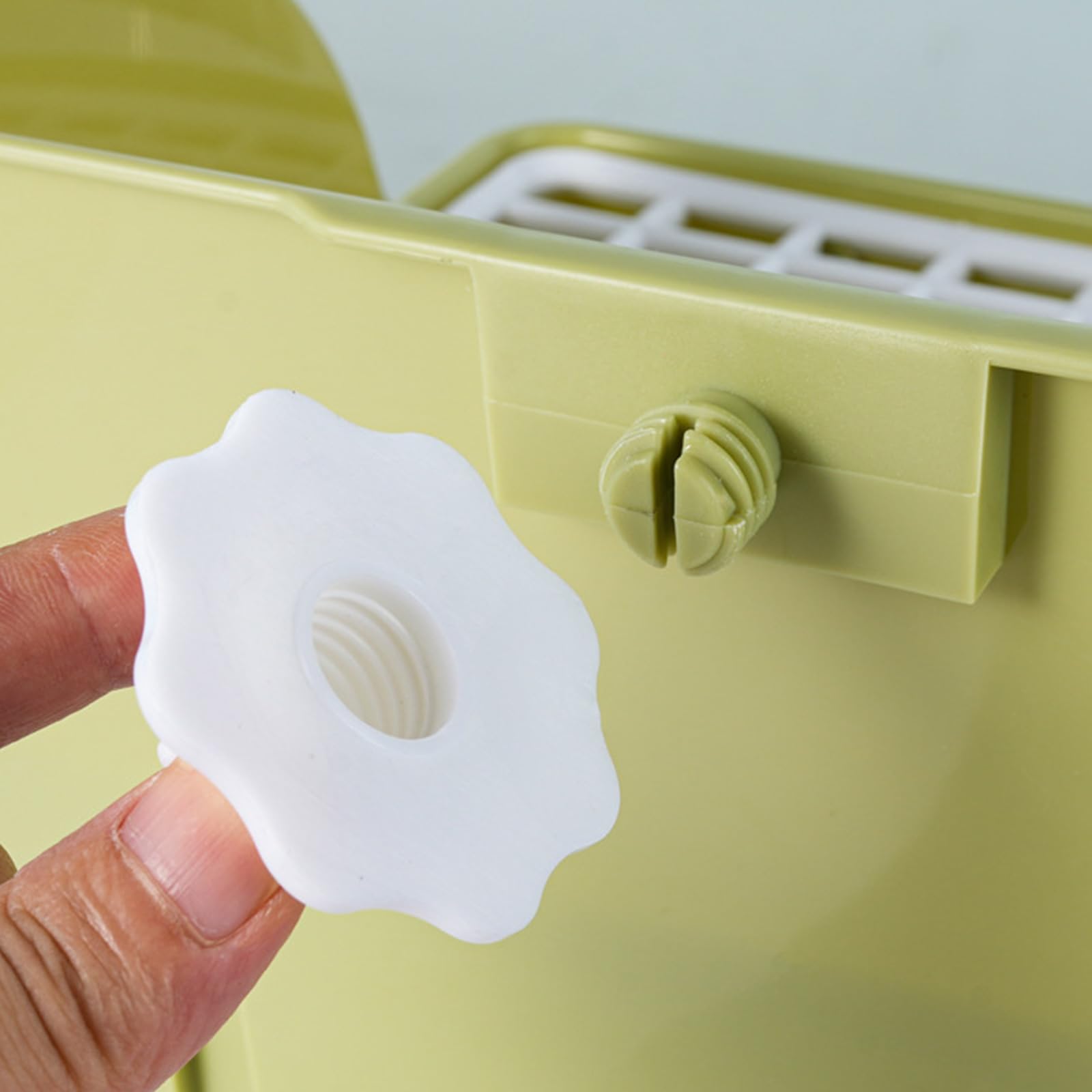 Vasca da bagno automatica per pappagalli e uccelli, box doccia per pappagalli, accessori per pappagalli e uccelli domestici