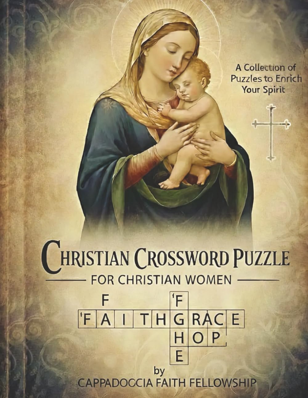 Christian Crossword Puzzle for Christian Women: 8.5"x11" Large Print