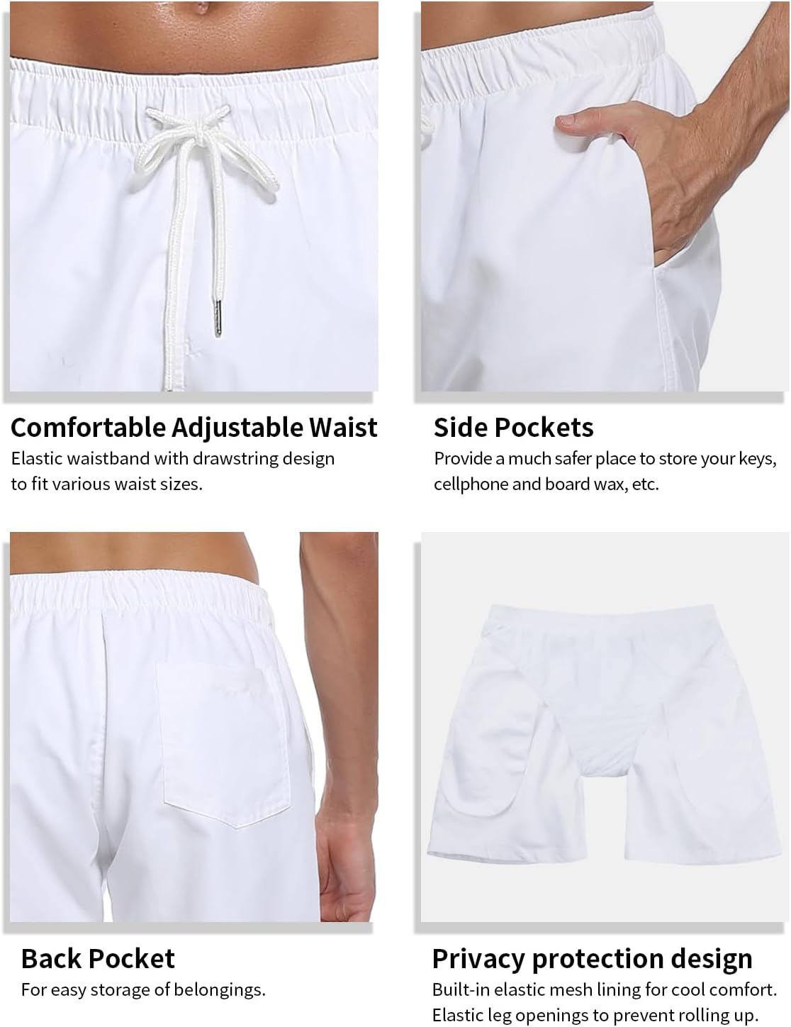RELLECIGA Men's Swim Trunks