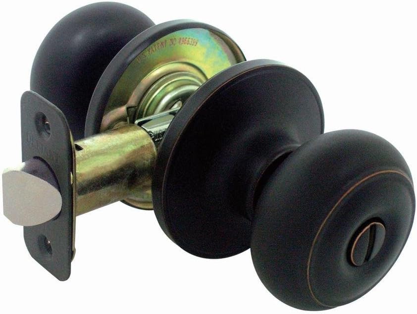 Defiant Hartford Aged Bronze Privacy Knob