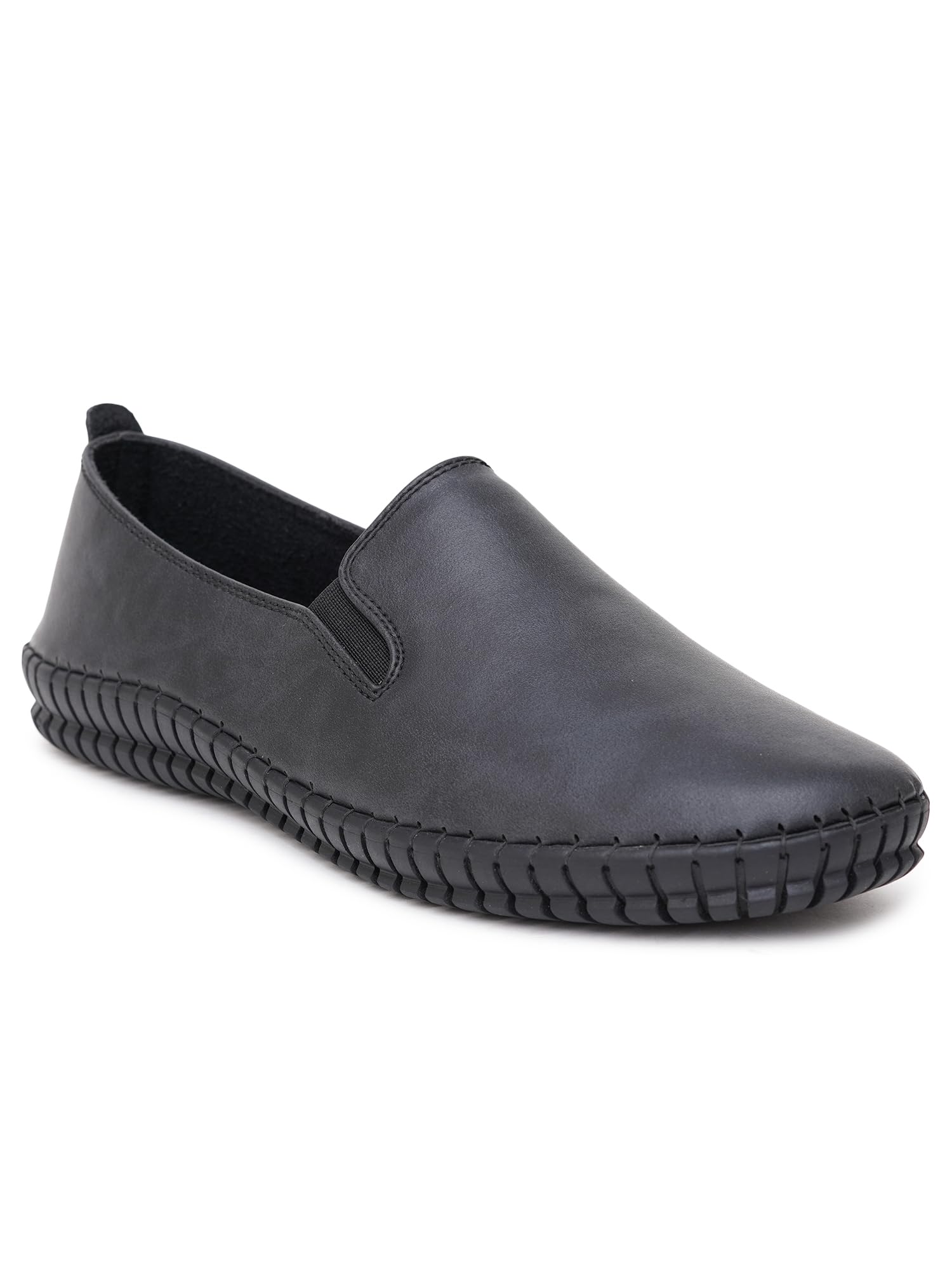 Women's Slip-On Casual Shoes | Lightweight PU Loafers with Flexible Sole for Daily Walking & Travel Comfort-image-32