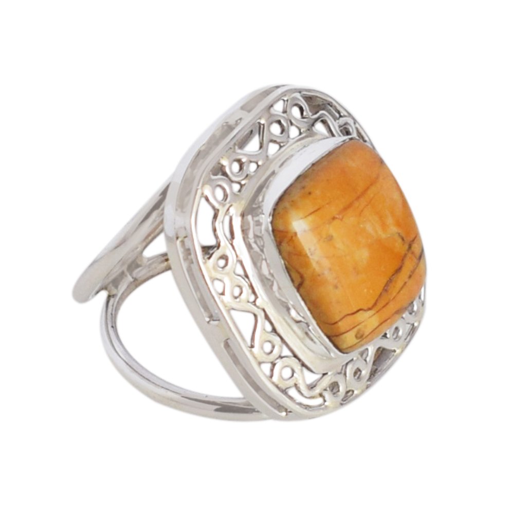 Bague mookaite brecciated, un bijou unique chargé d'histoire - 8