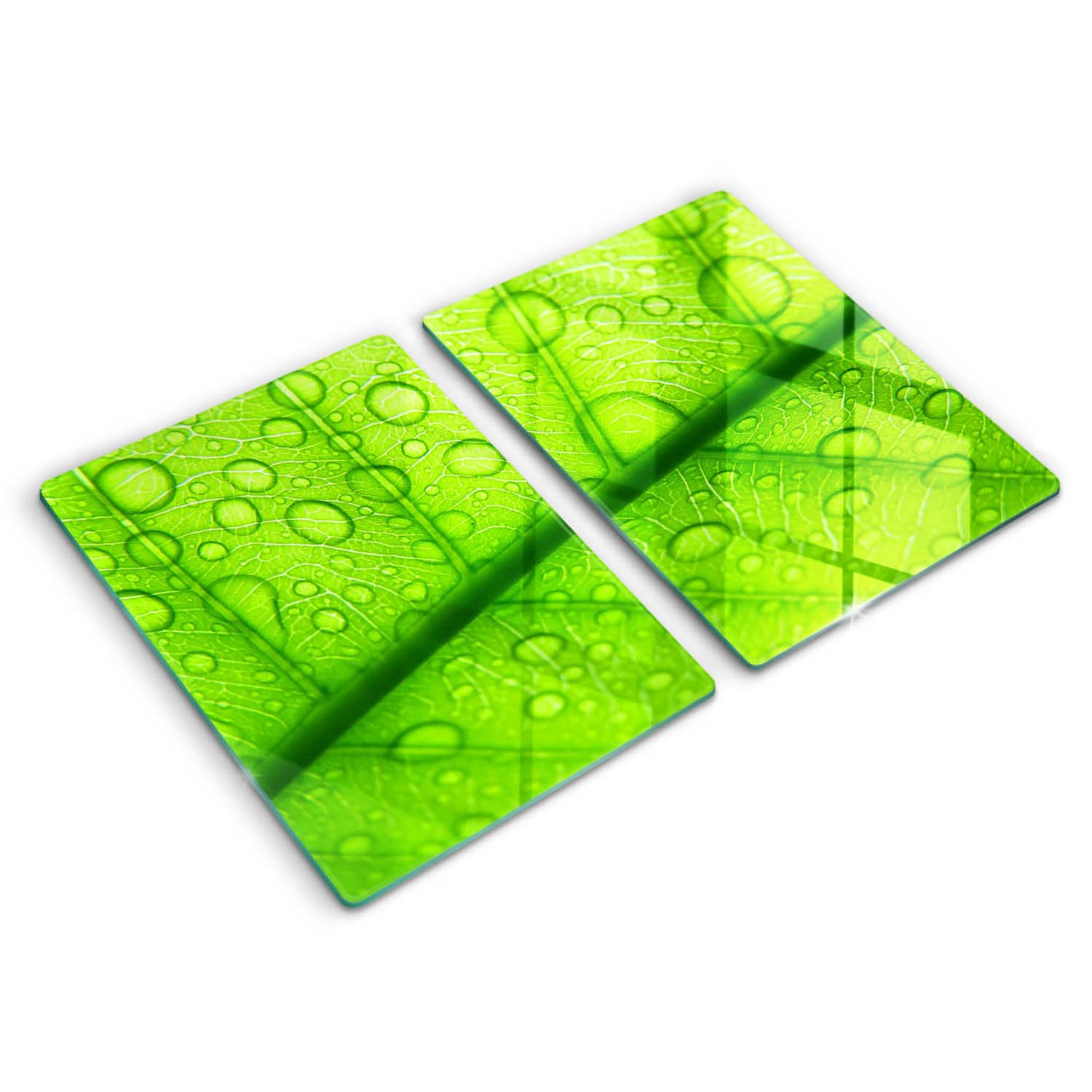 Planche à découper induction 2x40x52cm Wallfluent protège-plaque en verre