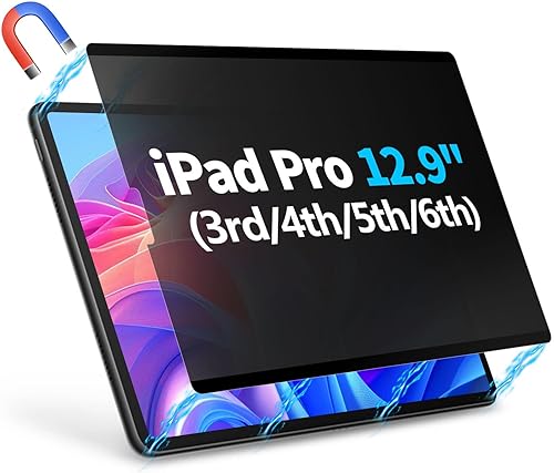 Miniatura 17 de Paquete de 2 protectores magnéticos de pantalla de privacidad de 27 pulgadas para monitor de computadora, relación de aspecto 16:9, película