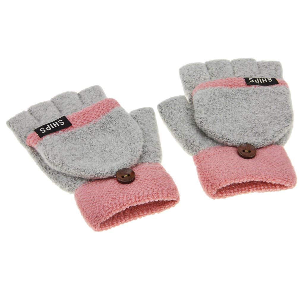 Unisex-Dorosłe Rękawiczki Damskie Ciepłe Zimowe Rękawiczki Zimowe Męskie Owłosione Proste Efektowne E Rękawiczki Zimowe Outdoor Cycling Hand/#2/One Size