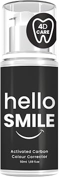 Hello Smile Activated Carbon Instant Whitening Dental Gel