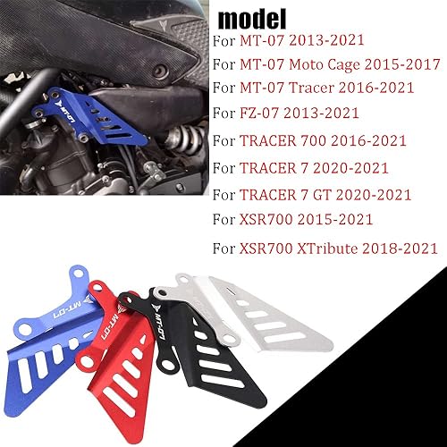 Miniatura 4 de Cubierta de control del acelerador de motocicleta para Yamaha MT-07 FZ-07 MT-07 Moto Cage MT-07 Tracer 700 Tracer7GT XSR700 XSR700 XTribute -