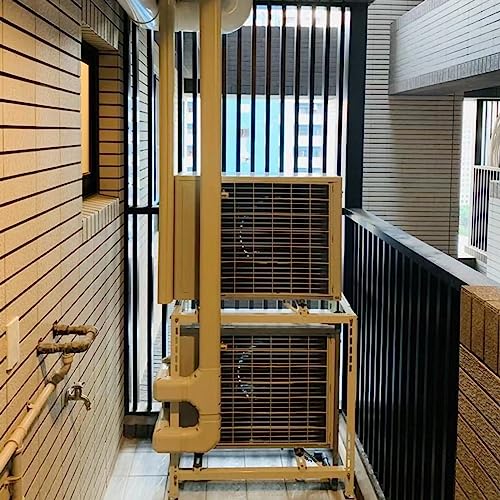 Support robuste pour climatiseur avec double isolation anti-vibration