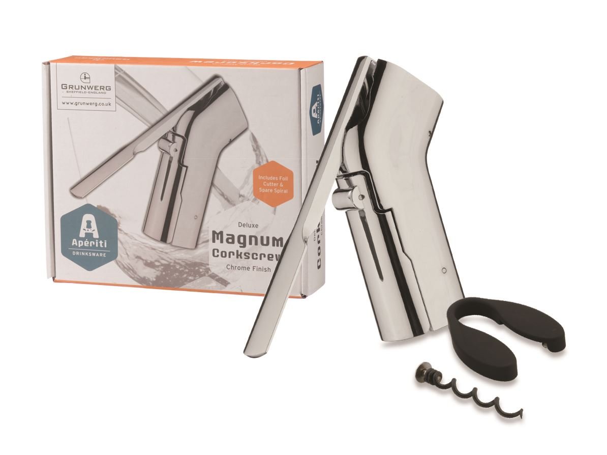 Tire-bouchon à levier Aperiti Deluxe Magnum pour vos repas et apéritifs