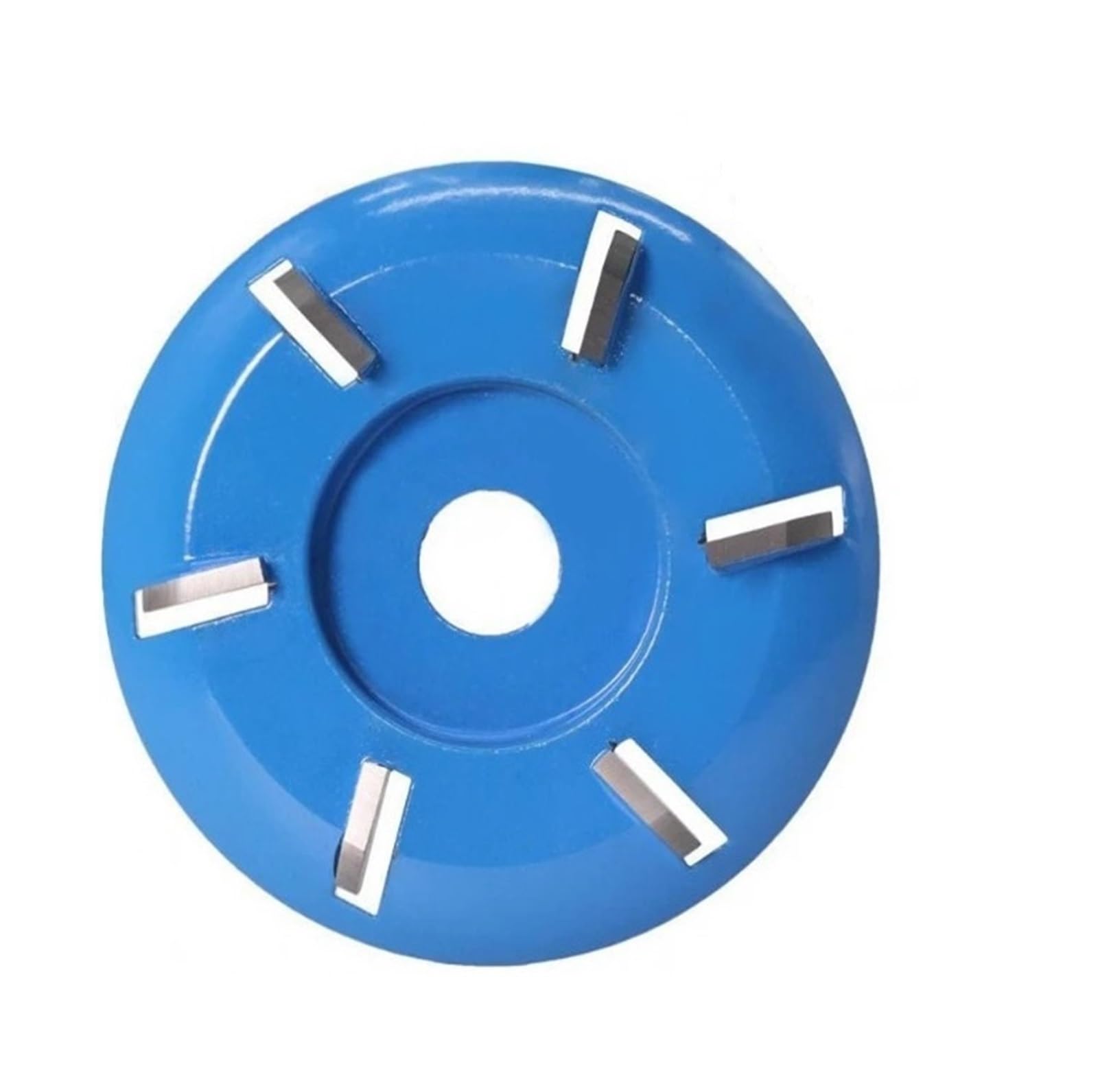 Disco de tallado de dientes múltiples de 90 mm | Fresa de dientes curvos/planos, for amoladora angular(5 tooth curved blue)