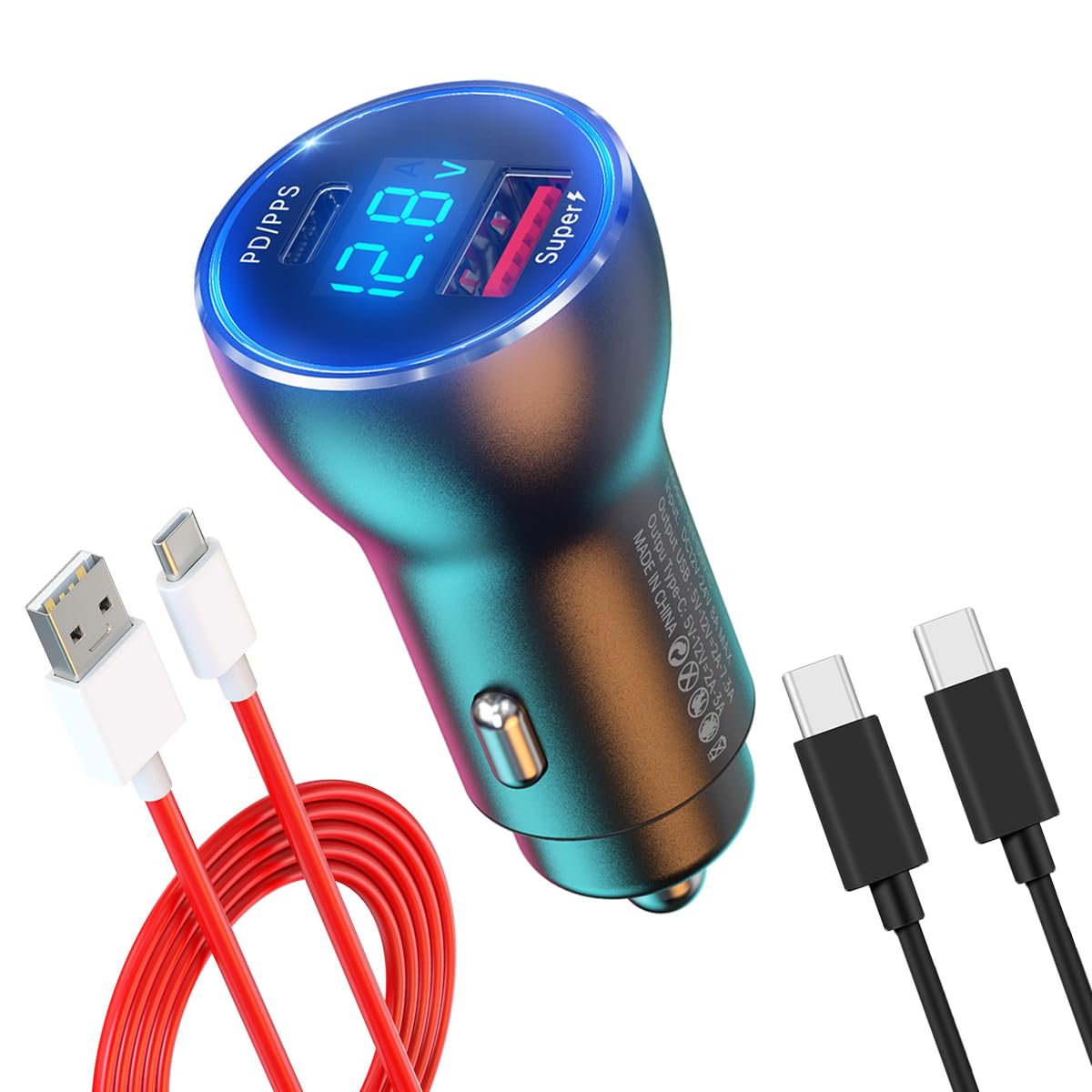 Amazon.co.jp: One Plus 車用充電器 スーパー100W 80W 65W 充電