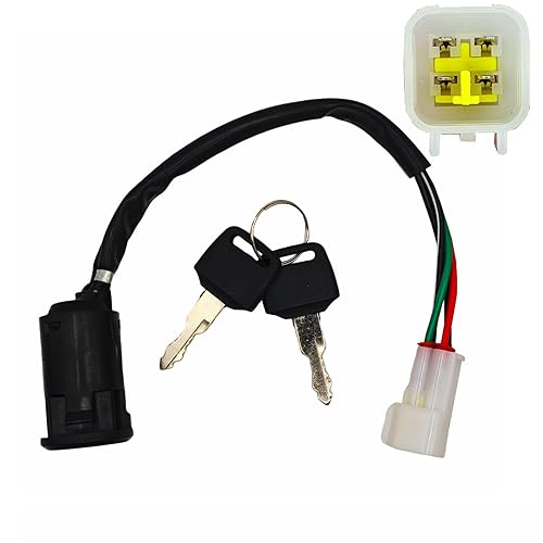 Interruptor de encendido con llave para Apollo Dirt Bike & ATV con arnés resistente al agua Plug Blazer 125cc