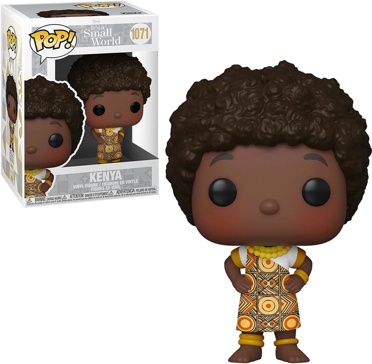 POP Disney Parks: It's a Small World - Kenya Funko Vinyl Figure (Bundled with Compatible Box Protector Case)