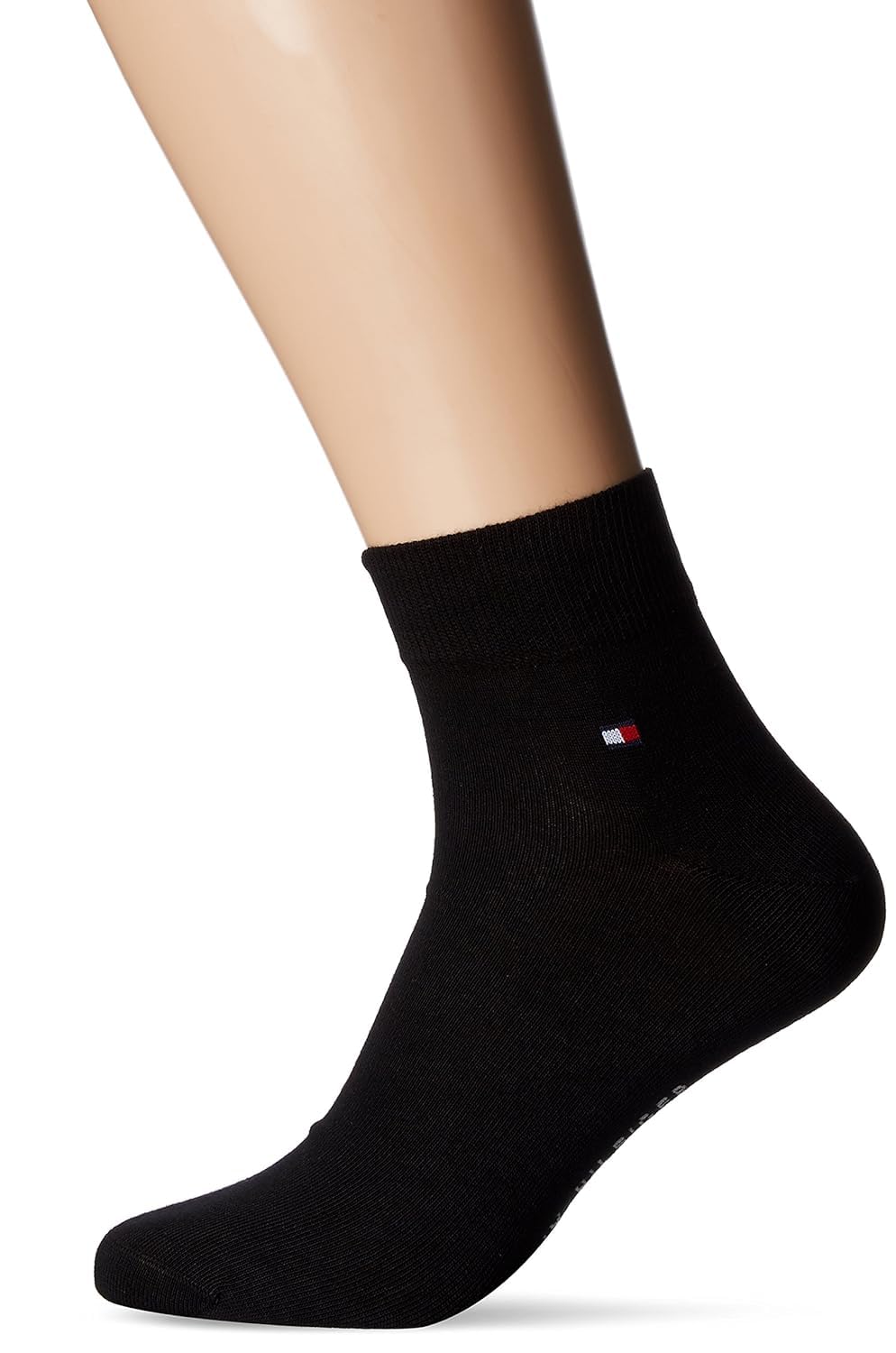 Tommy Hilfiger Men's Black - Socks - Quarter (2-Pack) - 12/14 47/49