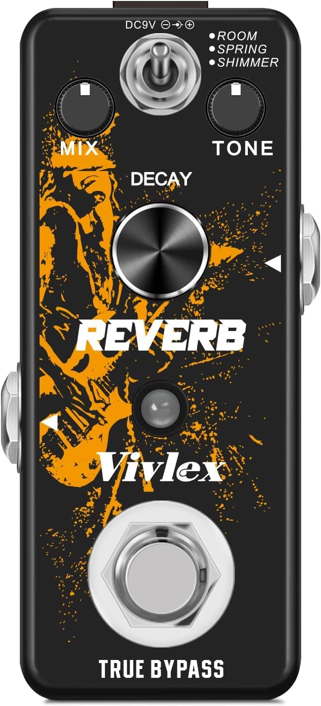 Behringer DIGITAL REVERB DR600 Digital Stereo Reverb Effects Pedal