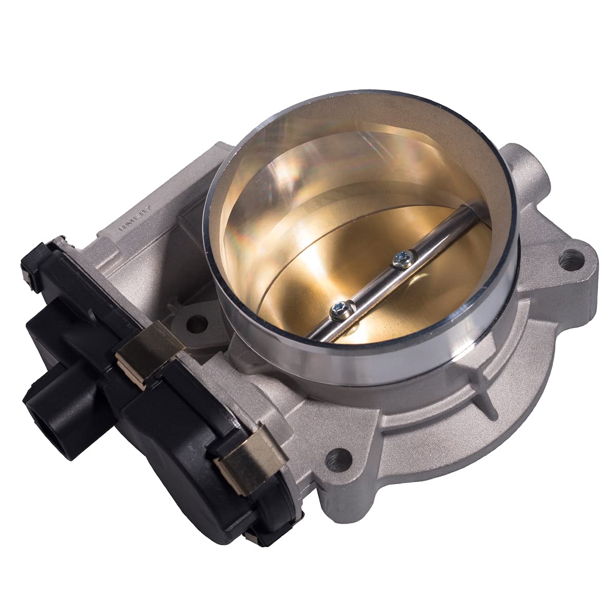 AUQDD Fuel Injection Throttle Body (87MM,For Truck V8) Fit For 2009-2014 Cadi-llac CTS Escalade/Chevy Avalanche Silverado Tahoe/GMC Savana Sierra