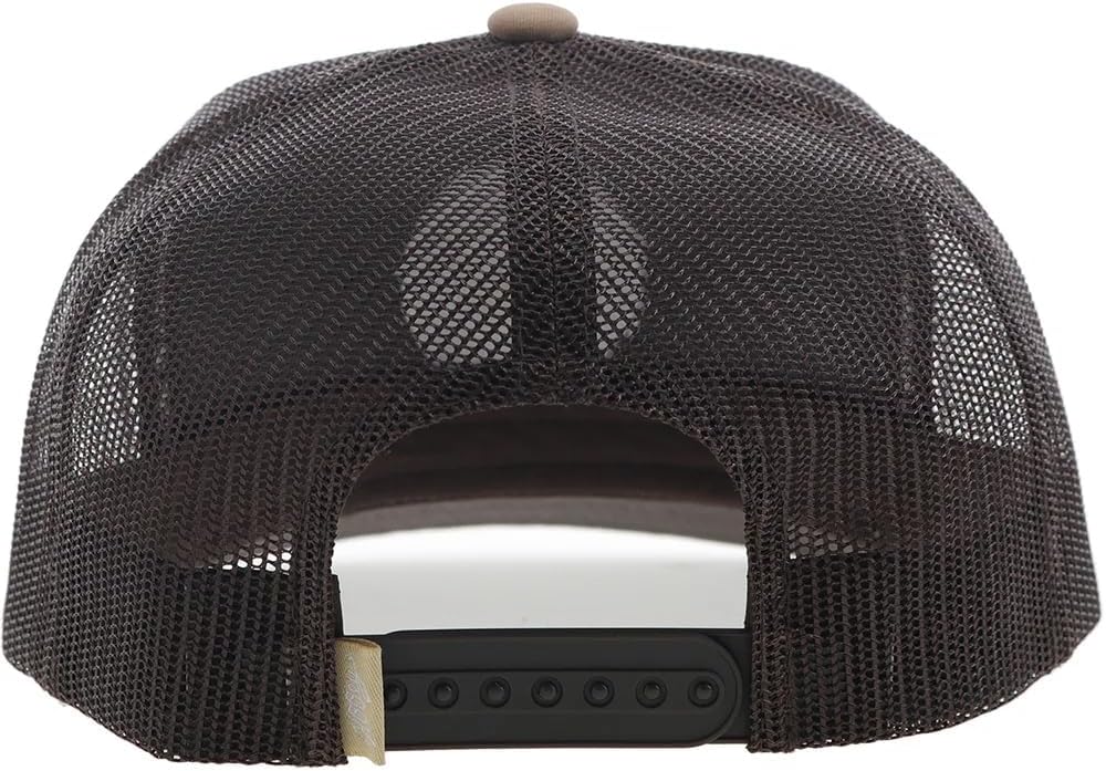 HOOEY Oil Gear (HOG) Trucker Hat for Men - Adjustable Snapback Mesh Baseball Cap - Western Work & Casual Wear Breathable Mesh
