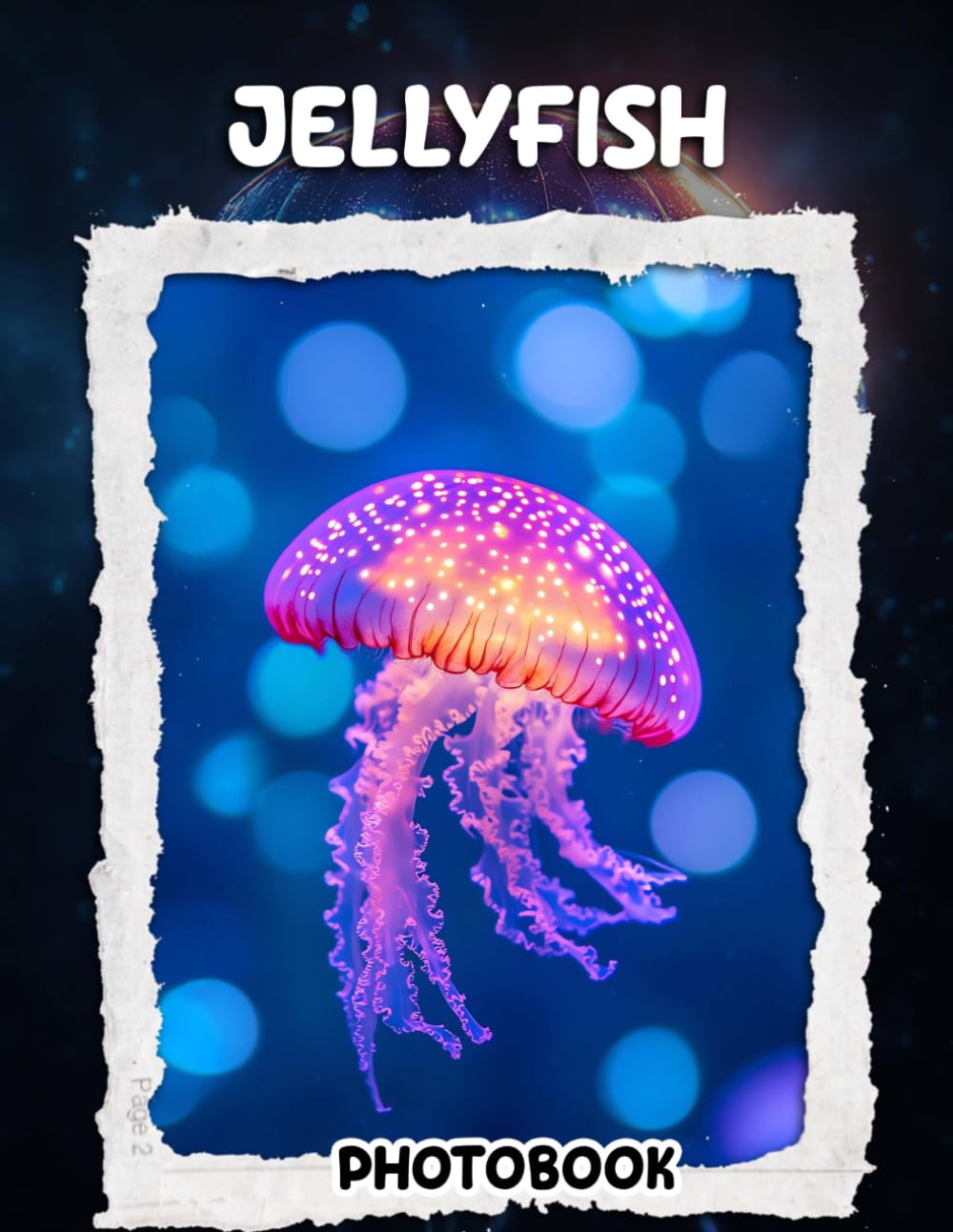 Jellyfish Photo Book: 40 Pages Mesmerizing Ocean Creature Photography Featuring Elegant Translucent Gelatinous Sea Life In Spectacular Underwater Views