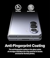 Vista 9 de Ringke Marco de lente de cámara compatible con Samsung Galaxy Z Fold 5, protector de lente de cámara, cubiertas de vidrio templado y marcos