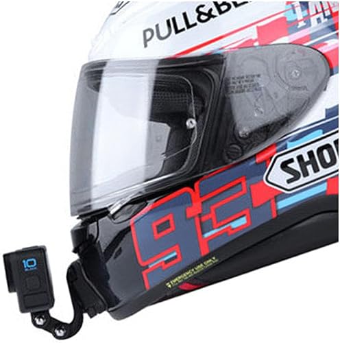 Miniatura 1 de Customize Motorcycle Helmet Chin Mount Kits for GoPro Action Camera with Adhesive Pads and J Hook Mount SHOEI-z7