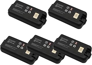 6800mAh 318-046-001 Replacement Battery for Honeywell Intermec CK70 CK71 fits 318-046-011, 1001AB01, 1001AB02, AB18 (3.7V 5-Pack)