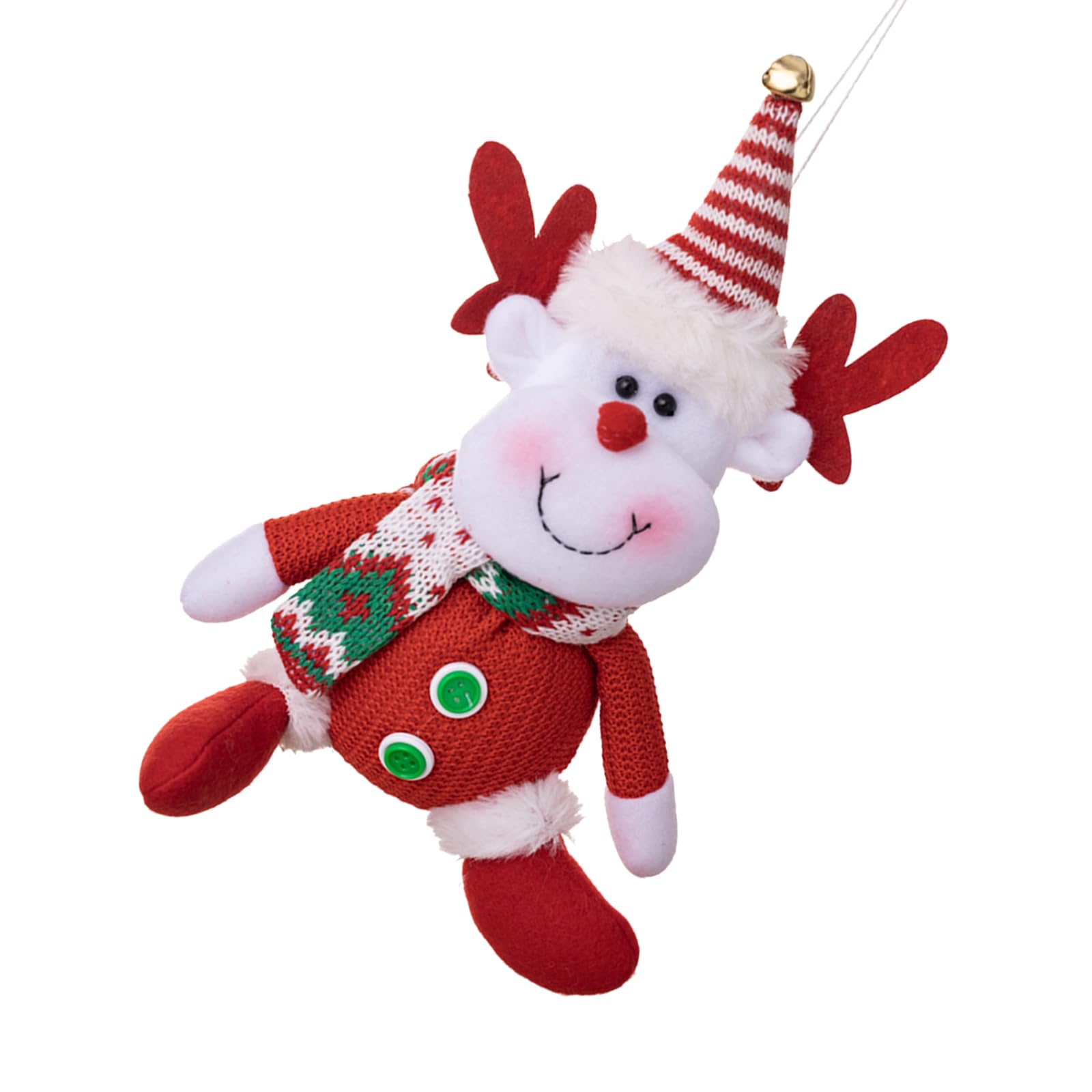 Santa Pendant Christmas Tree Decorations Desktop Pendant Reindeer Hanging Ornament for Holiday Decorations Christmas Tree Ornaments