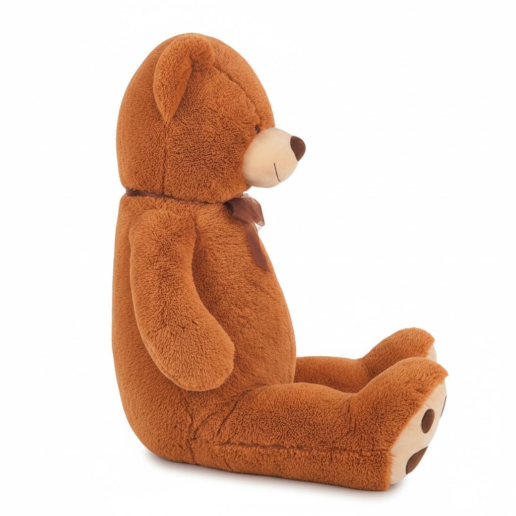Creaciones Llopis - Oso de Peluche Gigante 100 cm Altura – Peluche XXL Súper Suave – Diferentes Modelos. (Oso Marrón) - 2