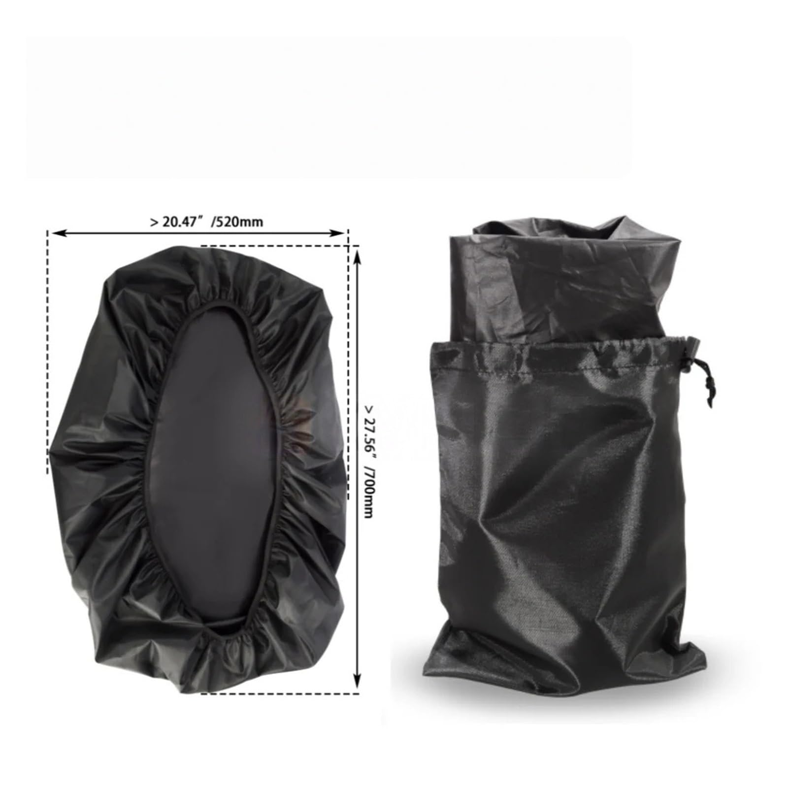 Antipioggia per moto per Harley, Per Kawasaki, Per BMW, Per Honda, Per Touring Dyna Softail, Per Road King, Per Sportster Coprisedile per moto(32L x 17W)