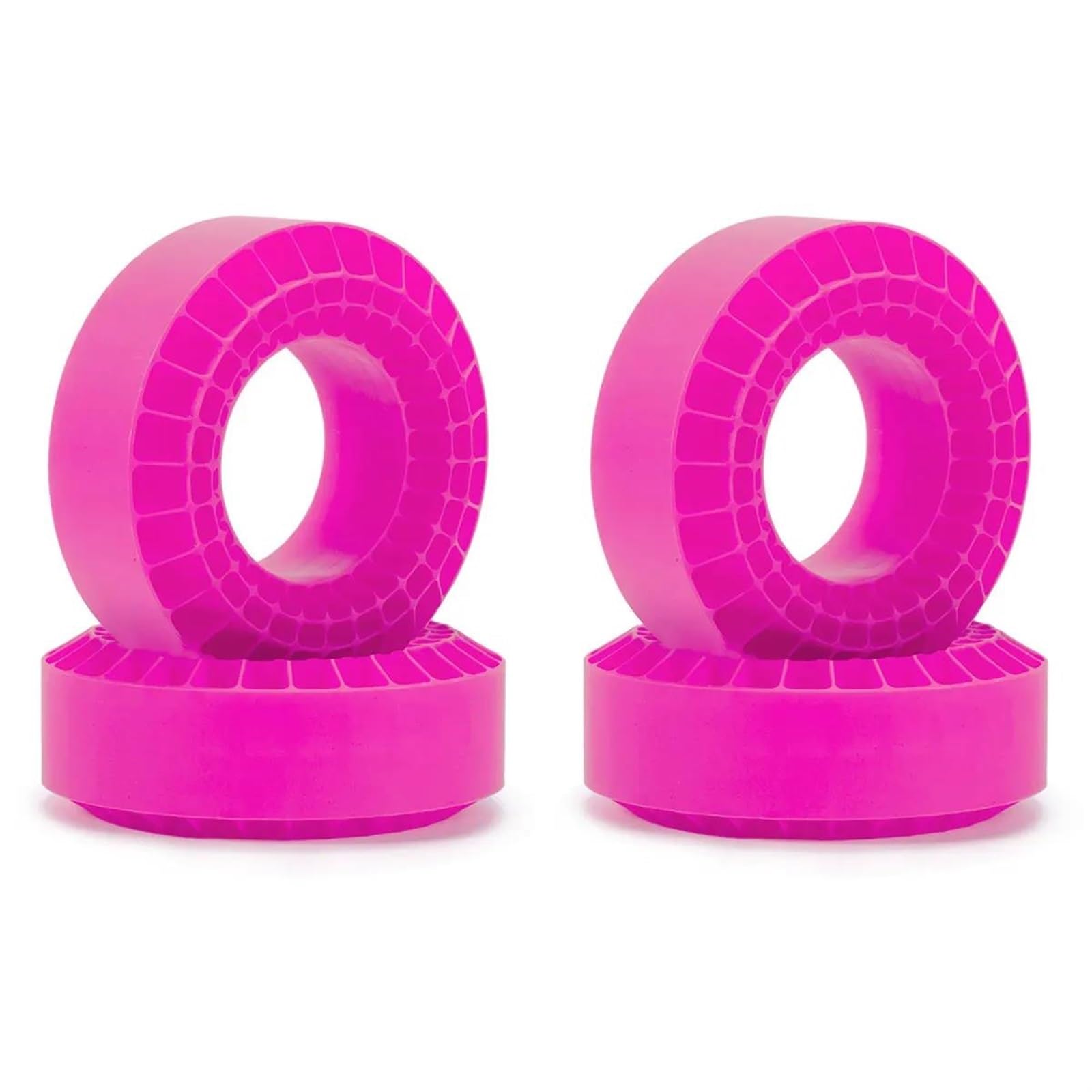 Compatible con TRX4 SCX10 III CJ-7 para Capra BRX01 TF2 GEN8 Neumáticos 1,9 Pulgadas Gel Sílice Suave Inserto Antiespumas 108x42mm Trepador Control Remoto 1/10 RC Coche NeumáTico Piezas