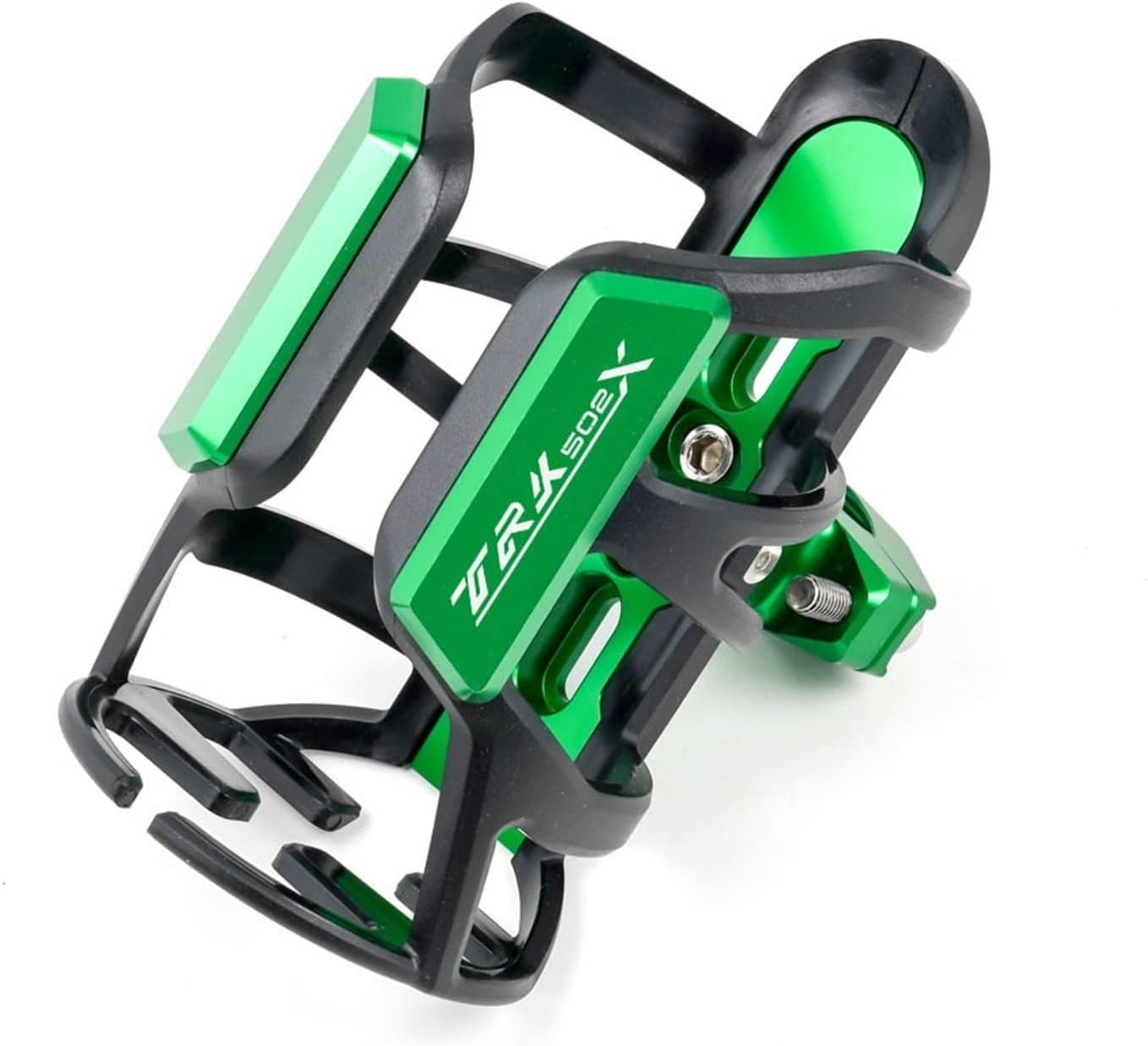 Accesorios para motocicleta CNC de aluminio para botella de agua para bebidas Benelli TRK 502X Adv TRK502 X 2019 2020 2021 patas laterales de marco (color verde) Guatemala