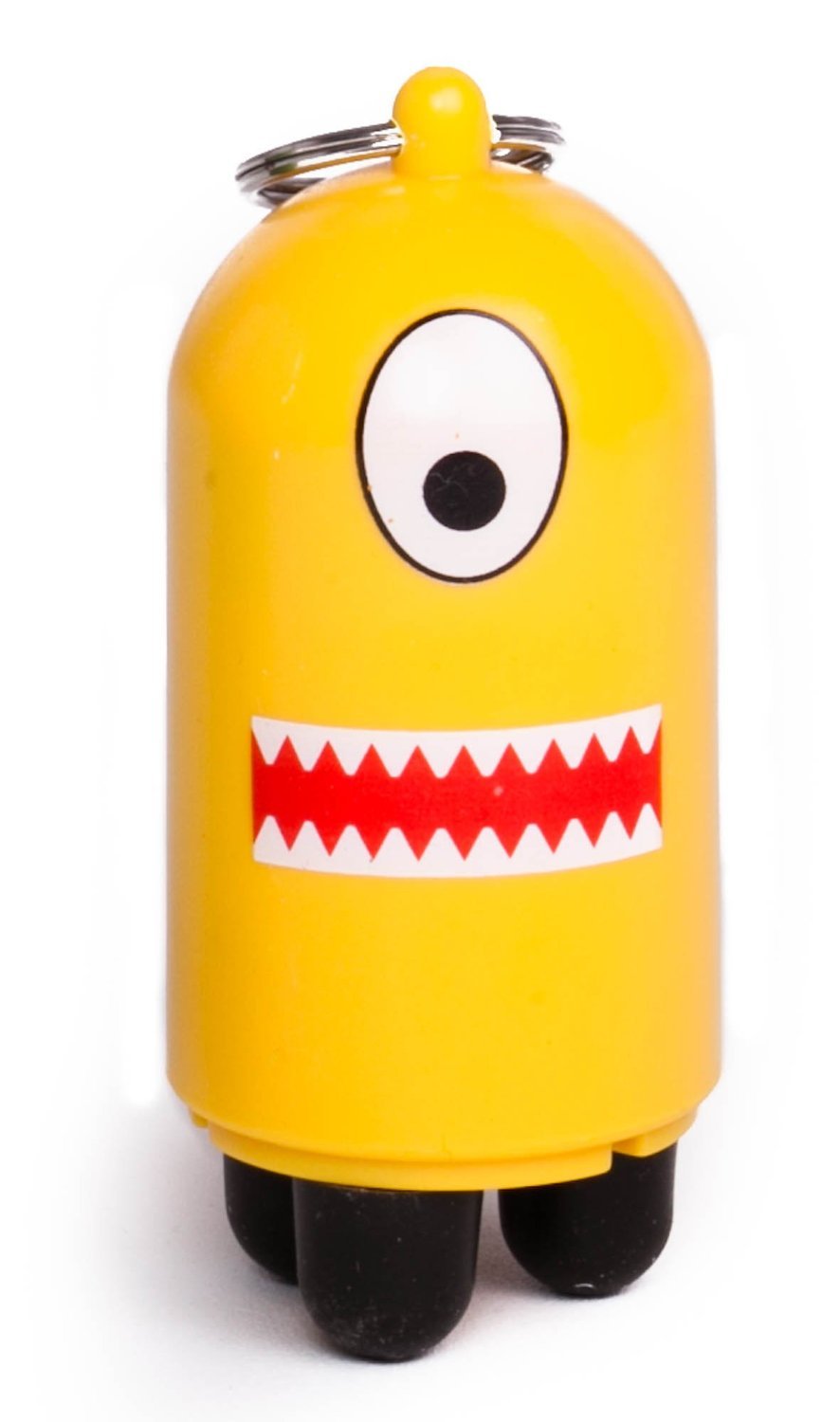 Cartoon Mini Tabletop Adjustable Keychain Tripod for Digital Camera - Yellow