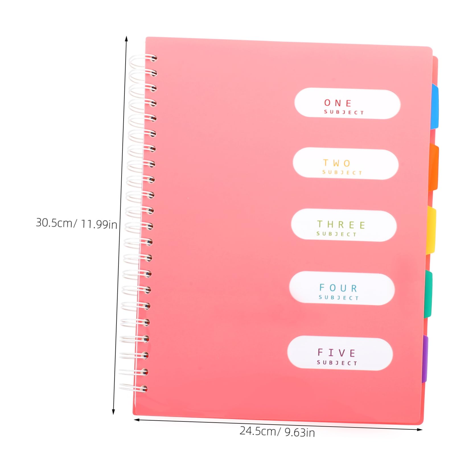 Quaderno Spirale Quadretti Blocco Note Portatile e Leggero Quaderno Comodo Per Scrivere e Disegnare Materiale Resistente e Non Facile Da Deformare Per Studenti Universitari Per Uso