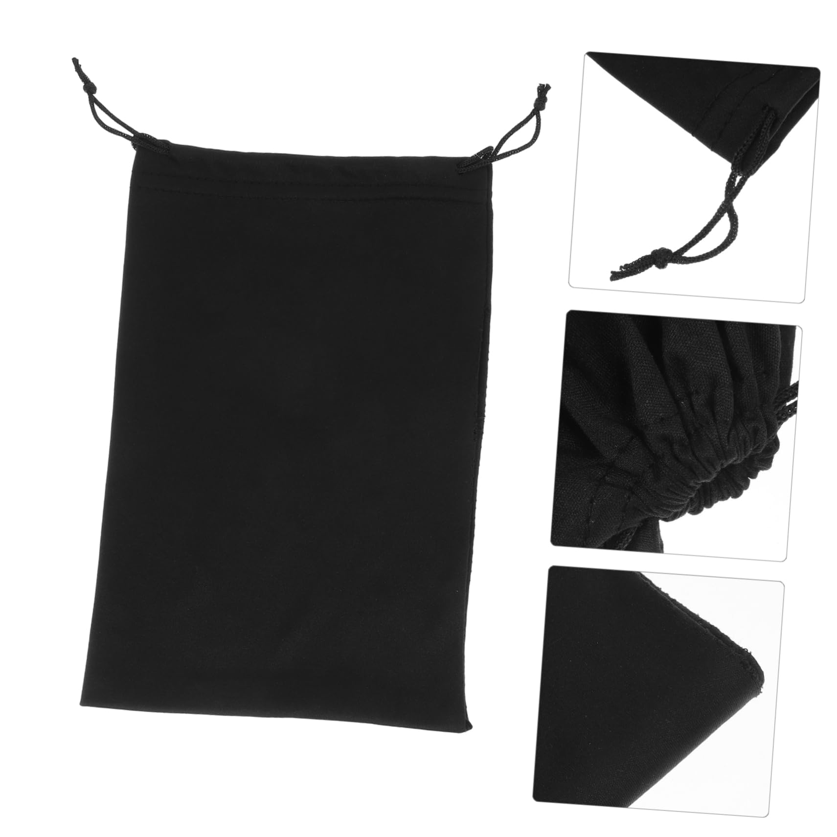 WOONEKY 50 Pièces à Cordon pour de Ski de Rangement pour Lunettes à Lunettes de Ski de Rangement Lunettes de Rangement pour Lunettes de Ski Snowboard Black