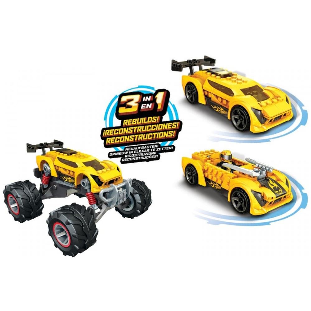 Hot Wheels - Monster Truck, Juego de construcción (Mega Bloks 91712)