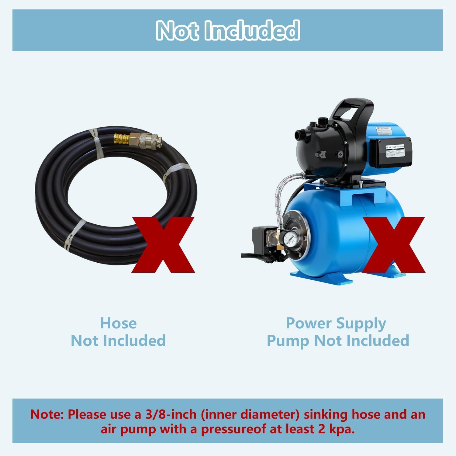 Pond Aerator Air Diffuser - Replaces Air Stone, Fish Pond Diffuser Self-Cleaning Not Easy to Clog, Pond Filtration Accessories Purify Water Quality Pond Aerator Diffuser