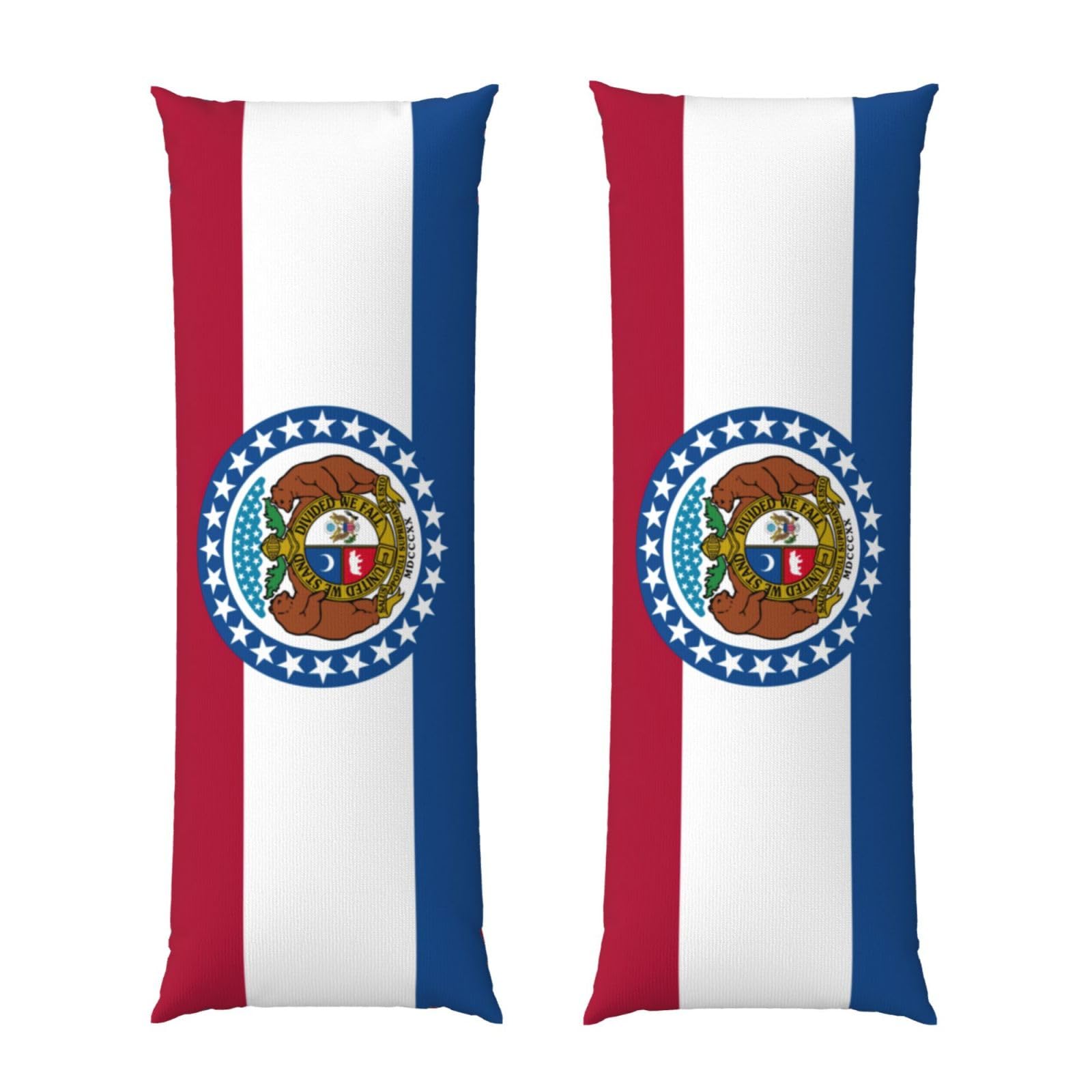 Drapeau de l'État du Missouri housse de coussin déco douce