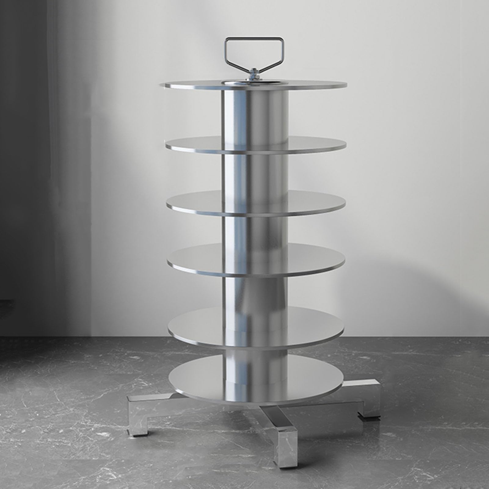 Dispensador de cables multieje de alta resistencia con desenrollador ajustable