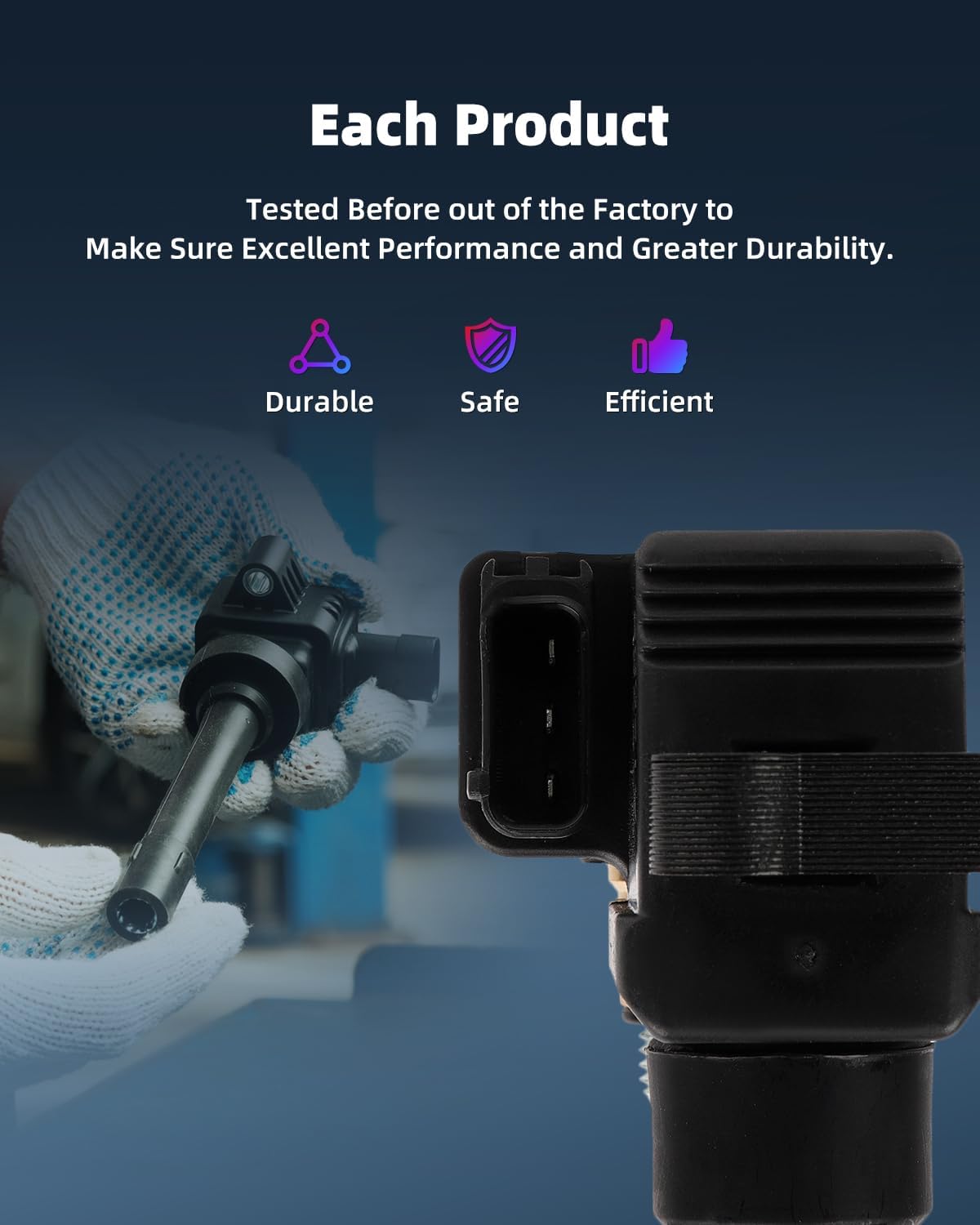 ECCPP 4 ignition coils with 4 iridium Spark Plugs,UF528,coils packs,for Subaru Impreza 2003-2005 &,for Saab 9-2X 2005,2.0L,UF528,5C1477,E1028