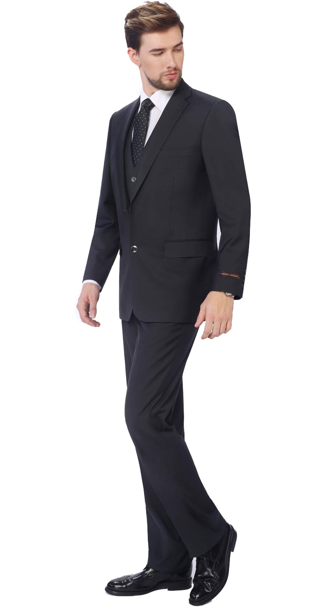 P&L Men's 3 Piece Classic Fit Suit