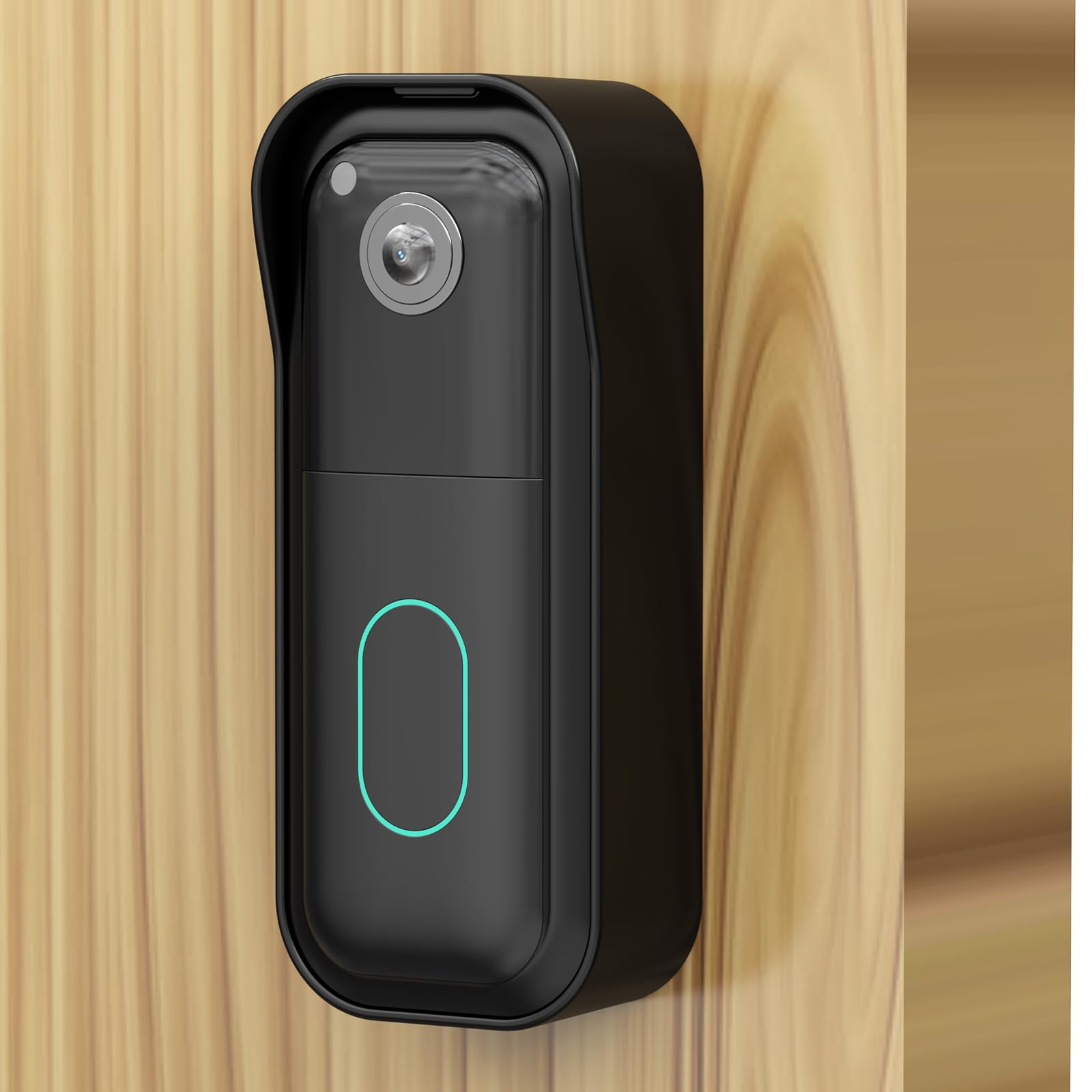 New Flashing Video Doorbell Camera (2. Generation), Does Not Block Doorbell Sensor, Camera Door Adhesive Mounting Bracket Cover for Blink Doorbell Security System-image-10